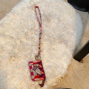 Vera Bradley card & id holder + lanyard